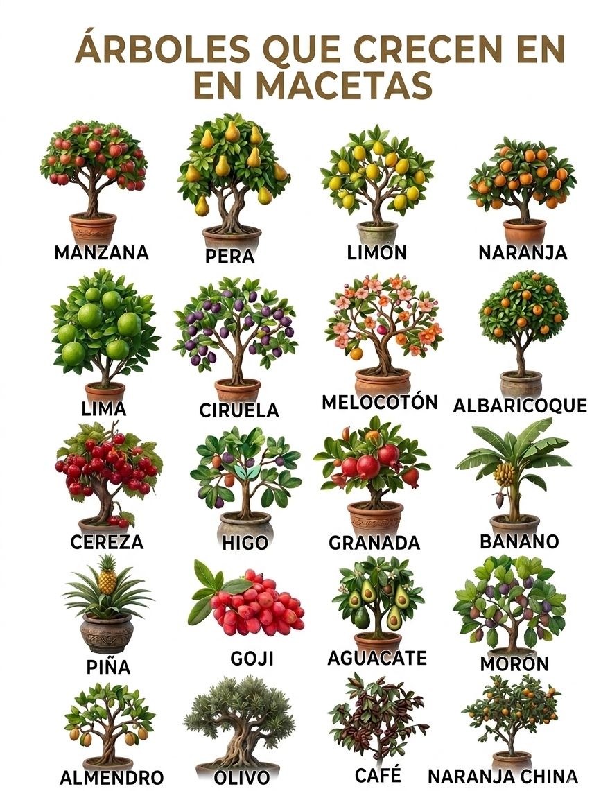 arbol, maceta