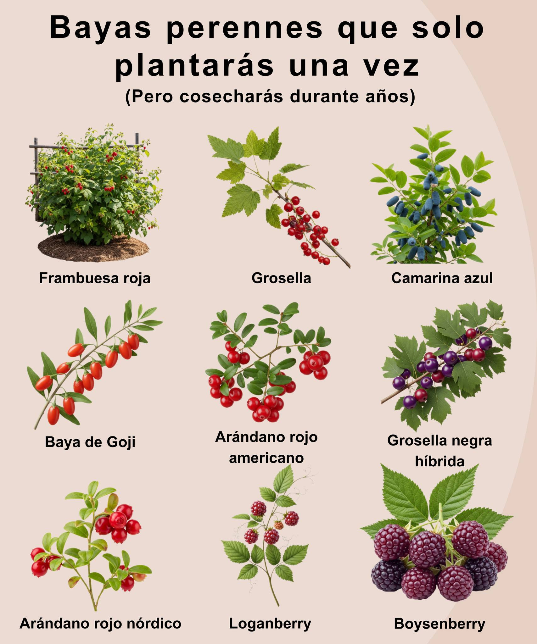 bayas, perennes