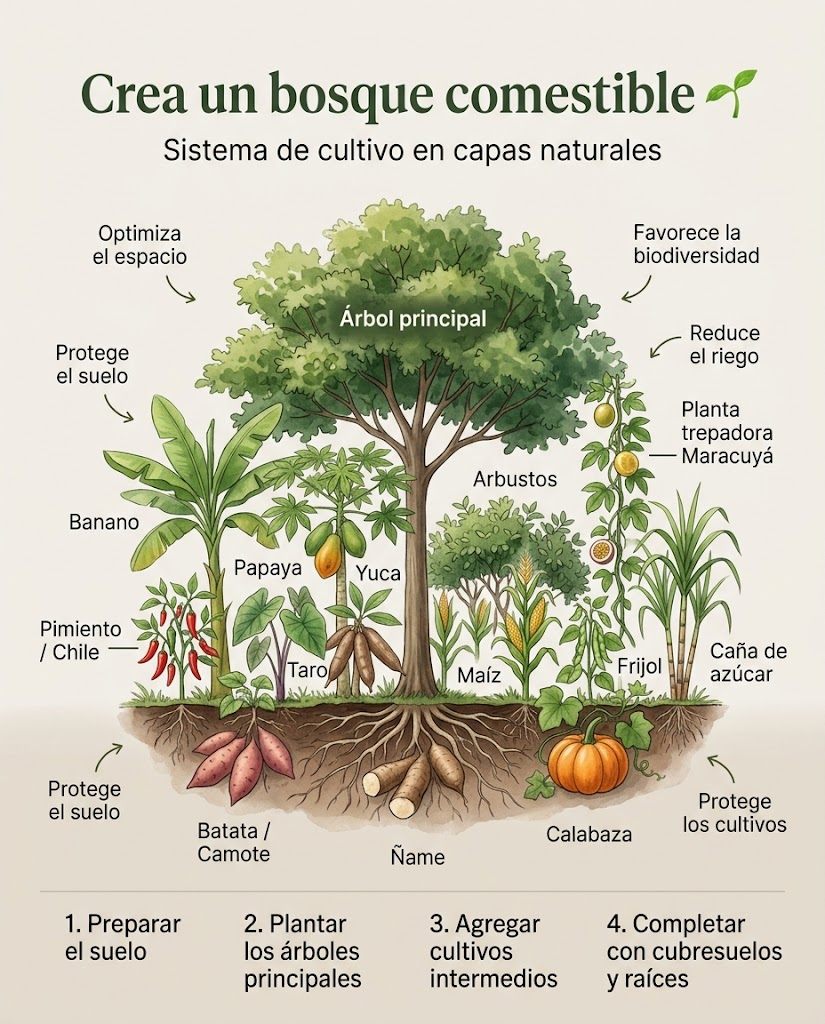 bosque, comestible