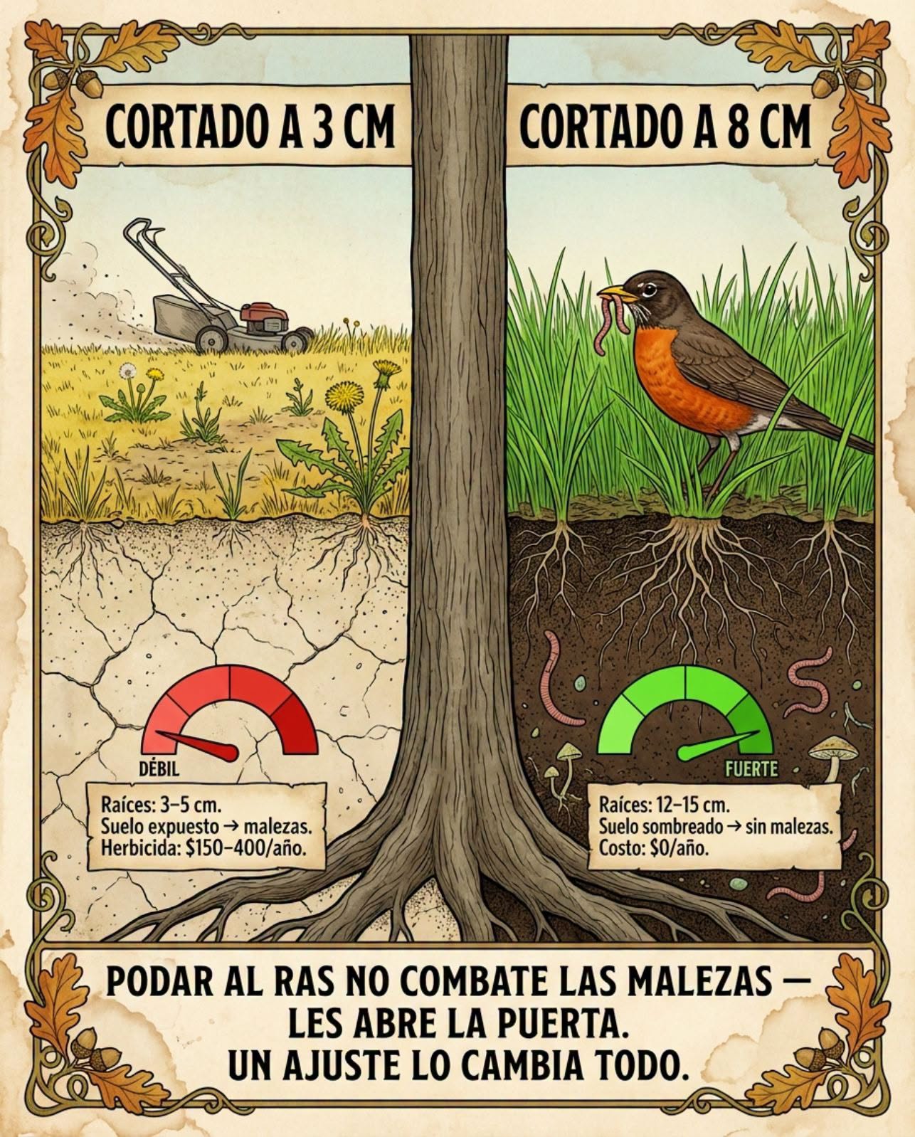 cortar, cesped
