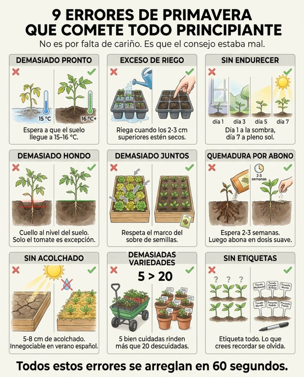 errores, primavera