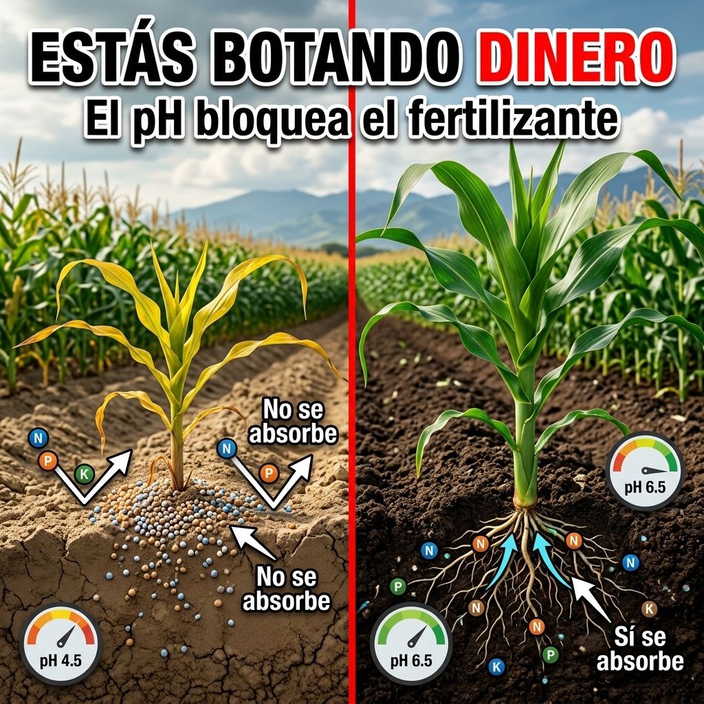 ph, fertilizante