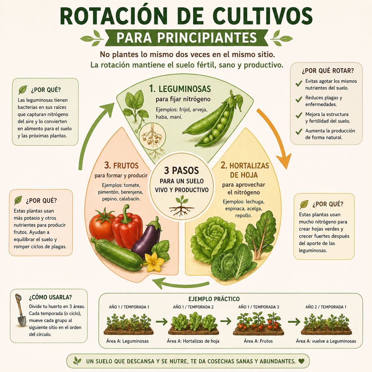 rotacion, cultivos