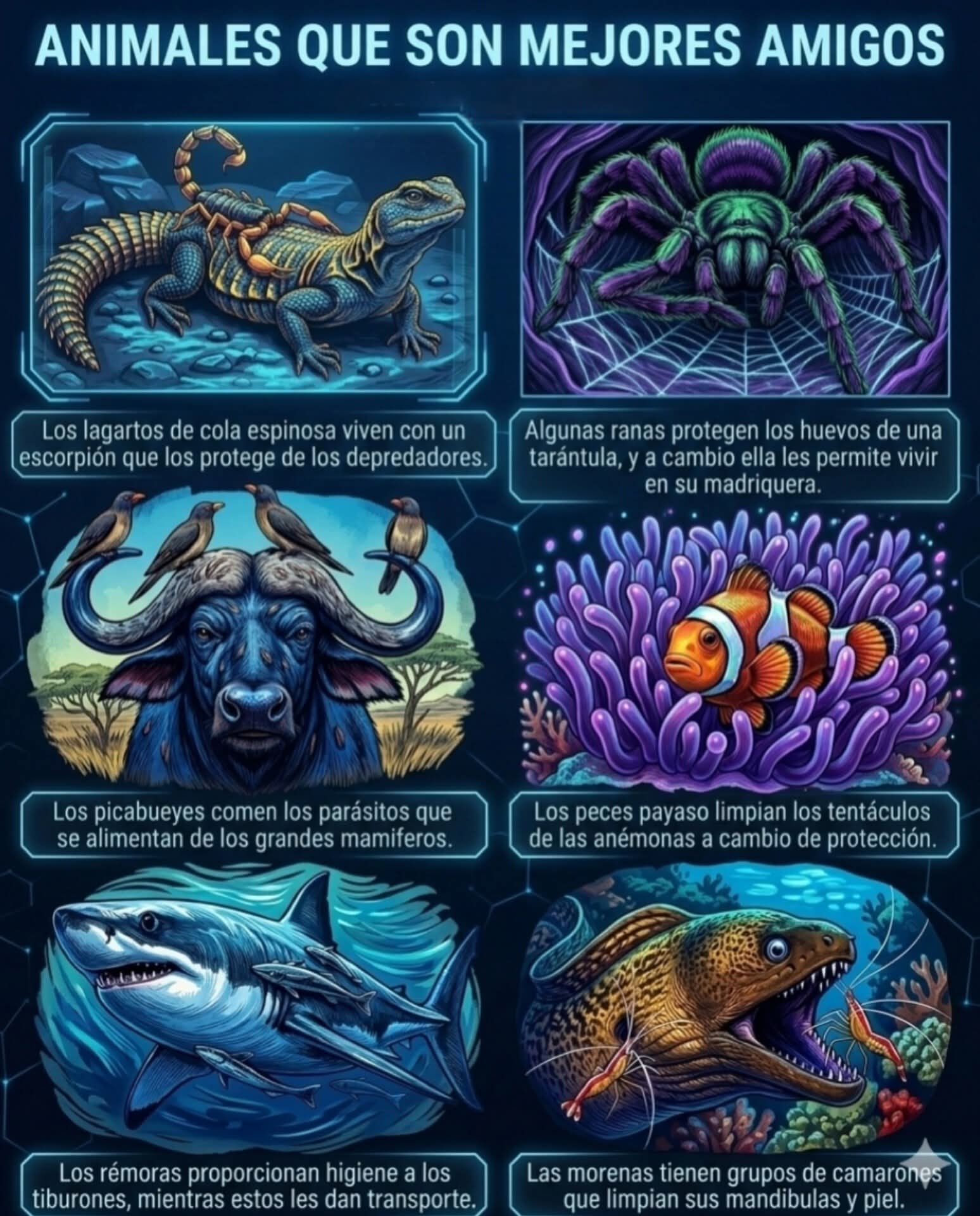 animales, amigos