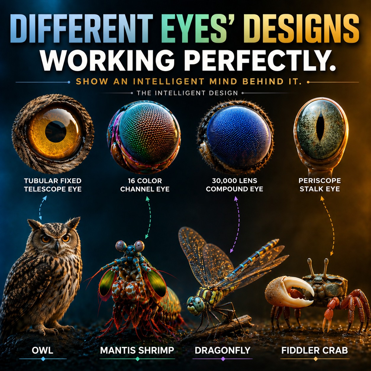 ojos, animales