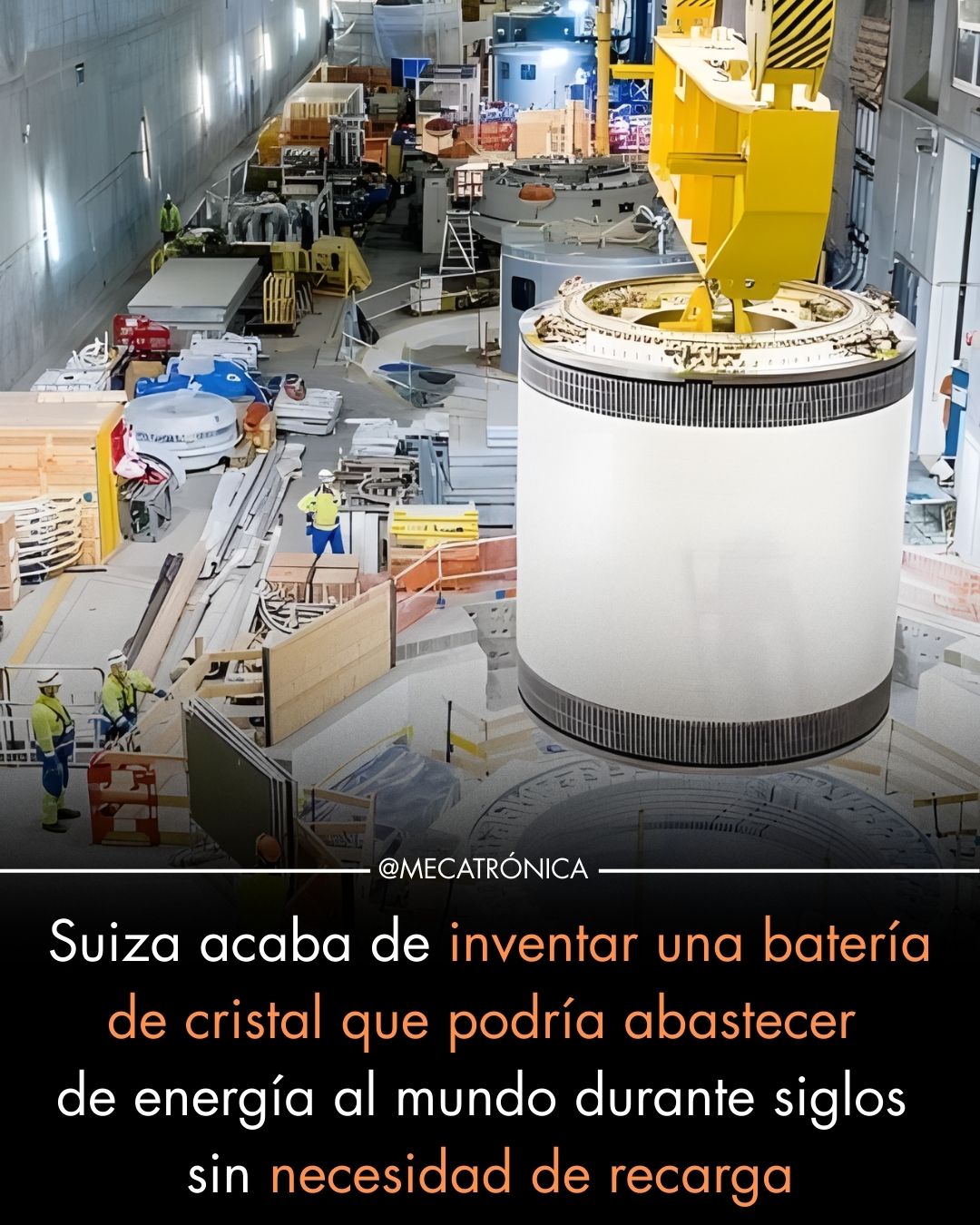 bateria, cristal