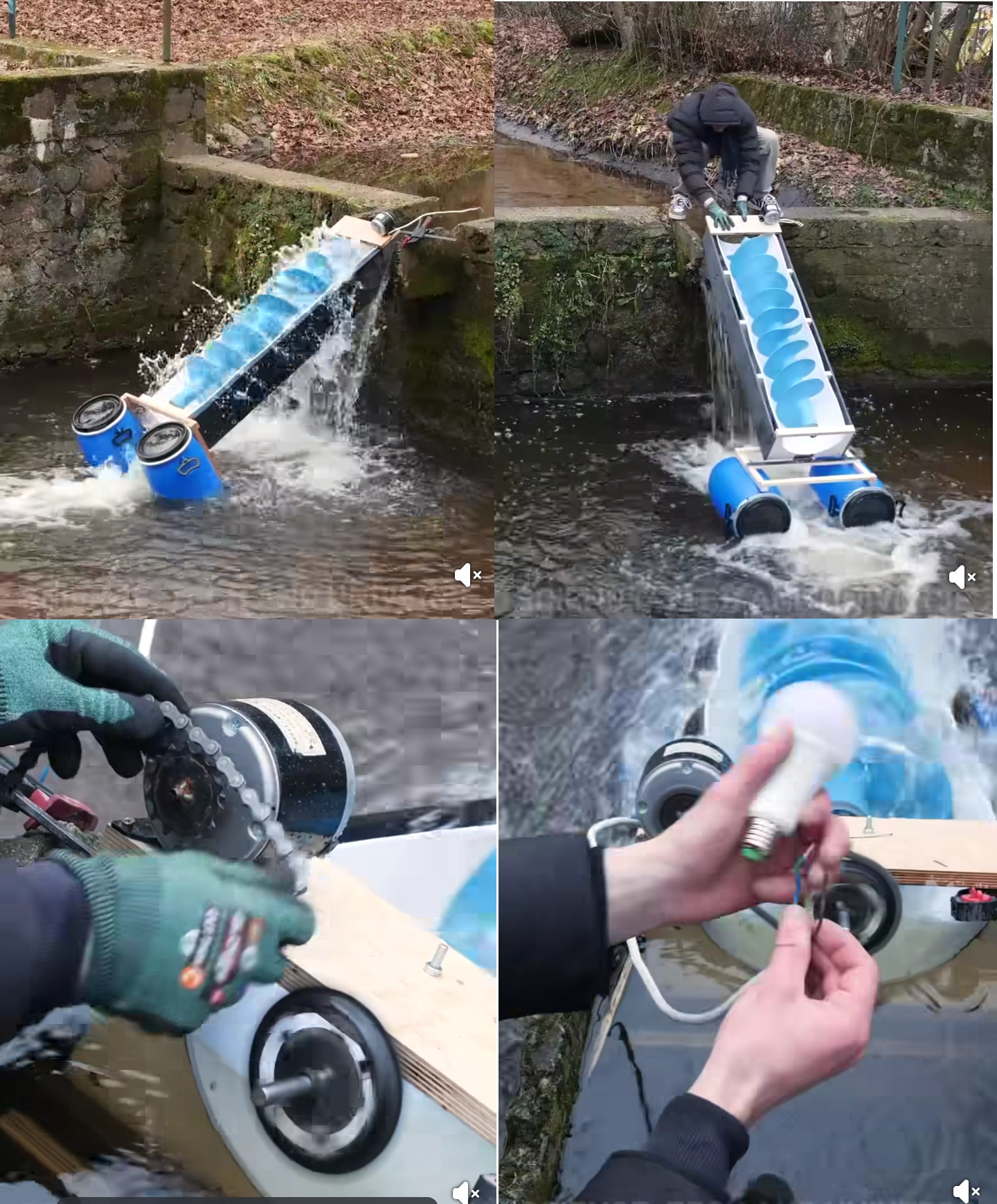 generador, agua