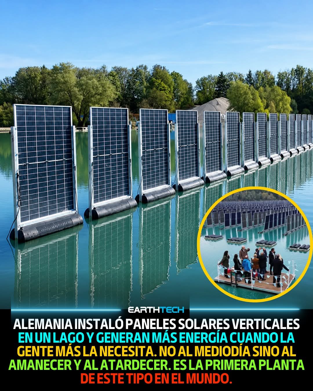 paneles, solares, verticales