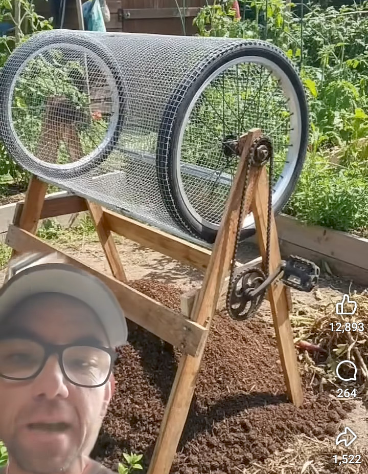 cernir, compost