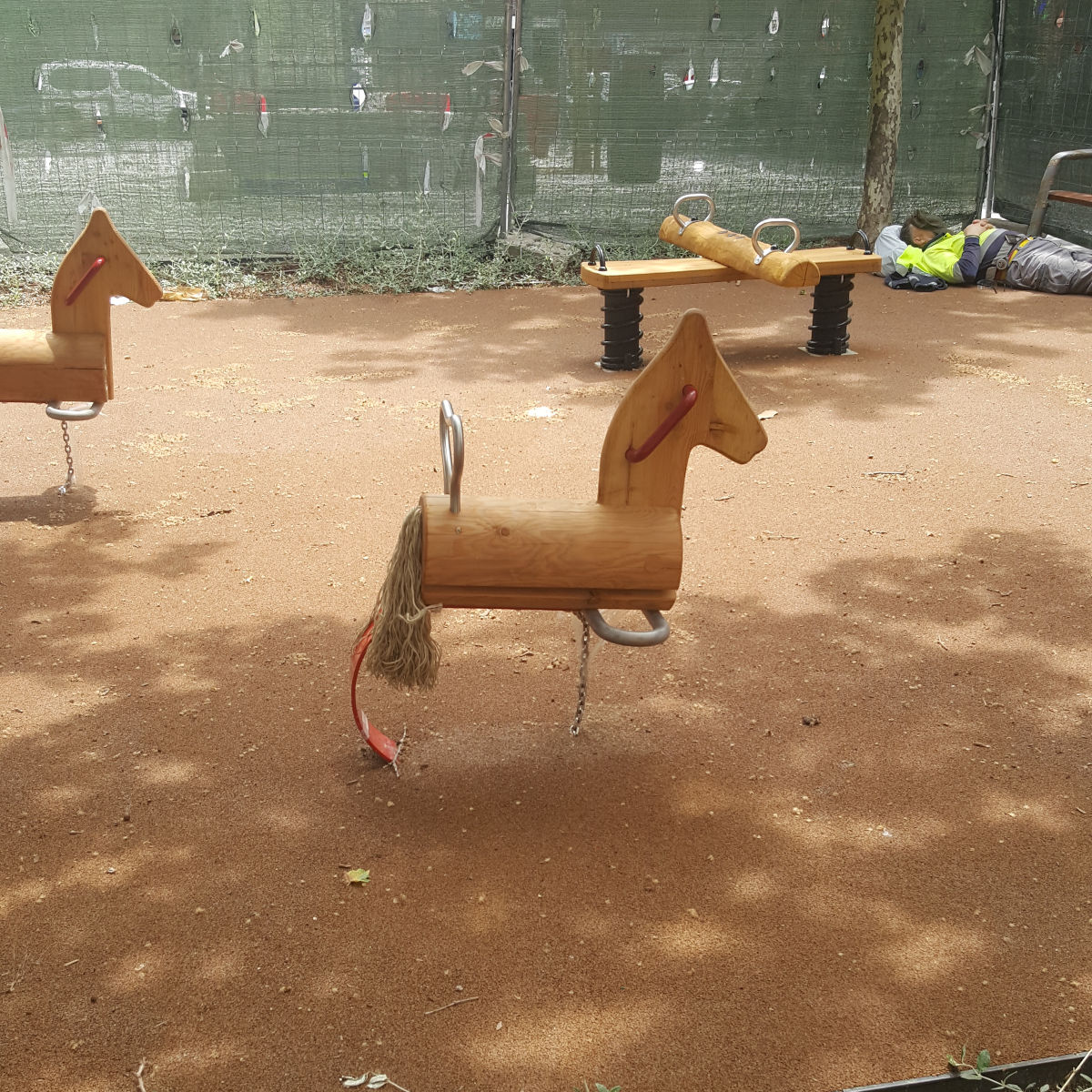 caballo, madera