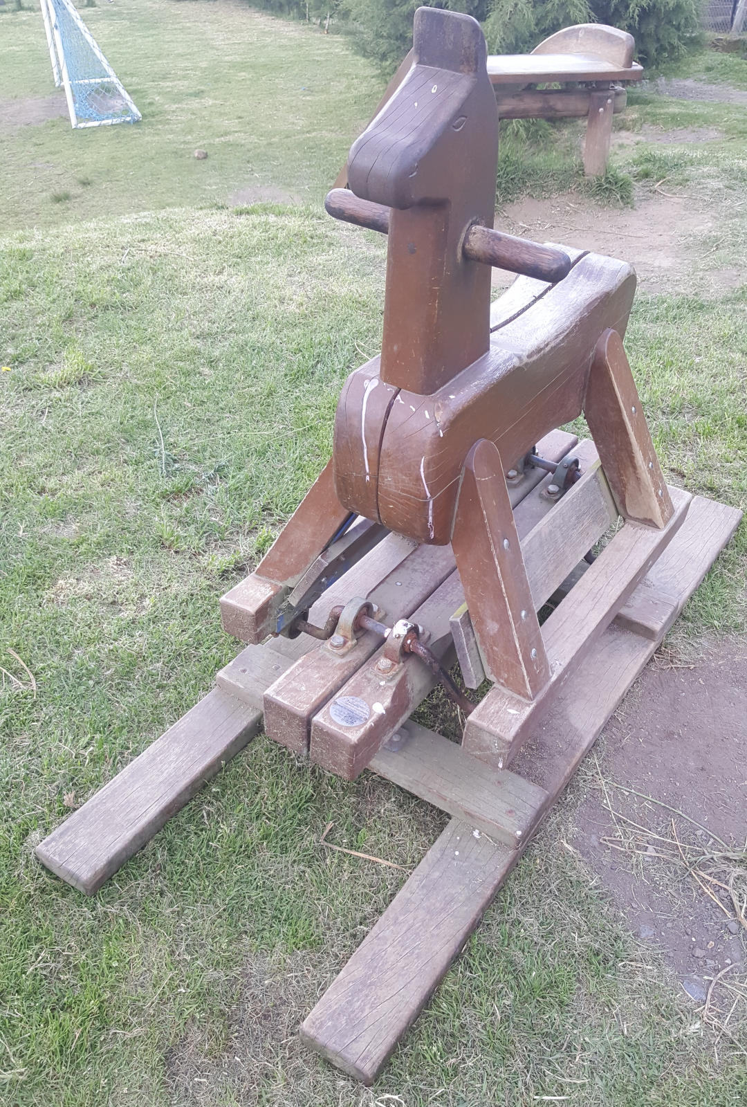 caballo, madera
