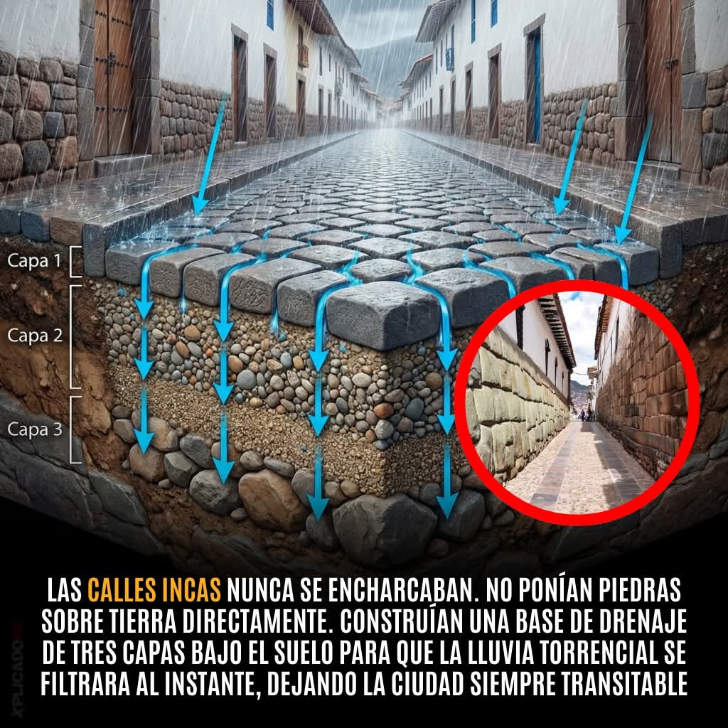 calles, incas