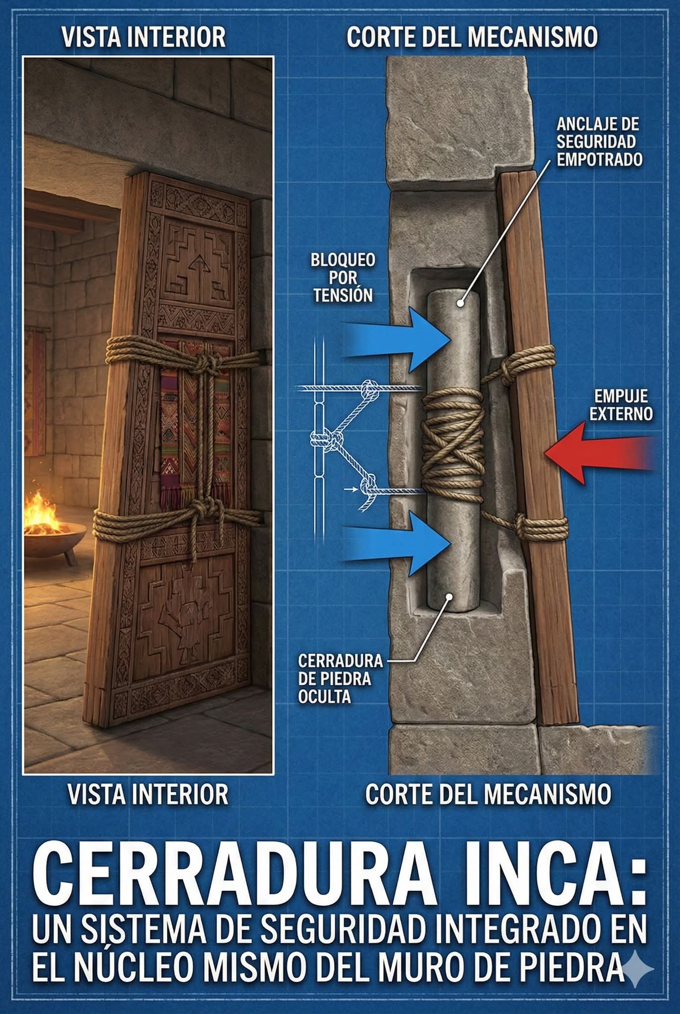 cerradura, inca