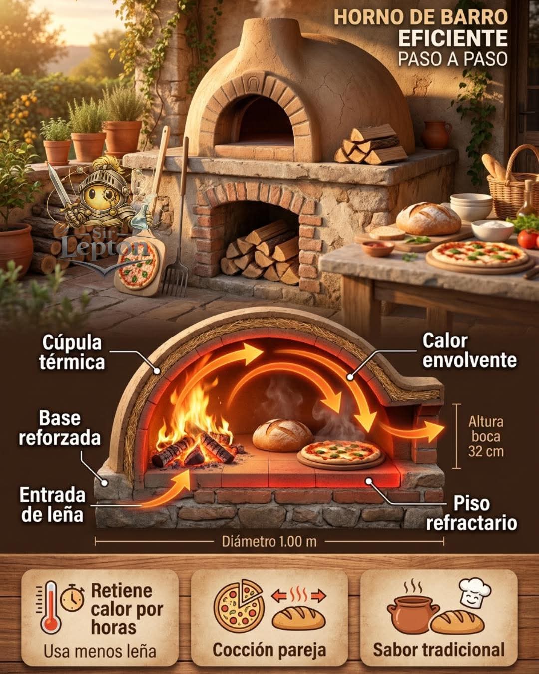 horno, barro