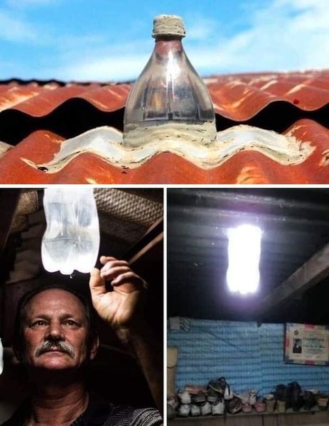 luz, cloro, agua