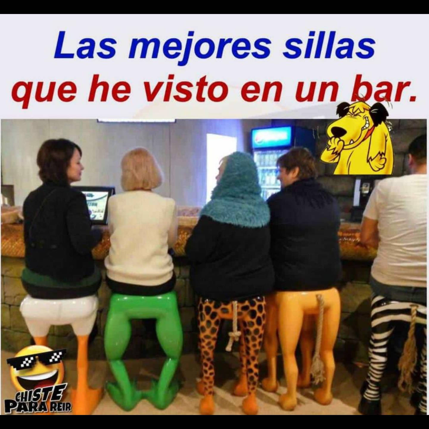 sillas, bar