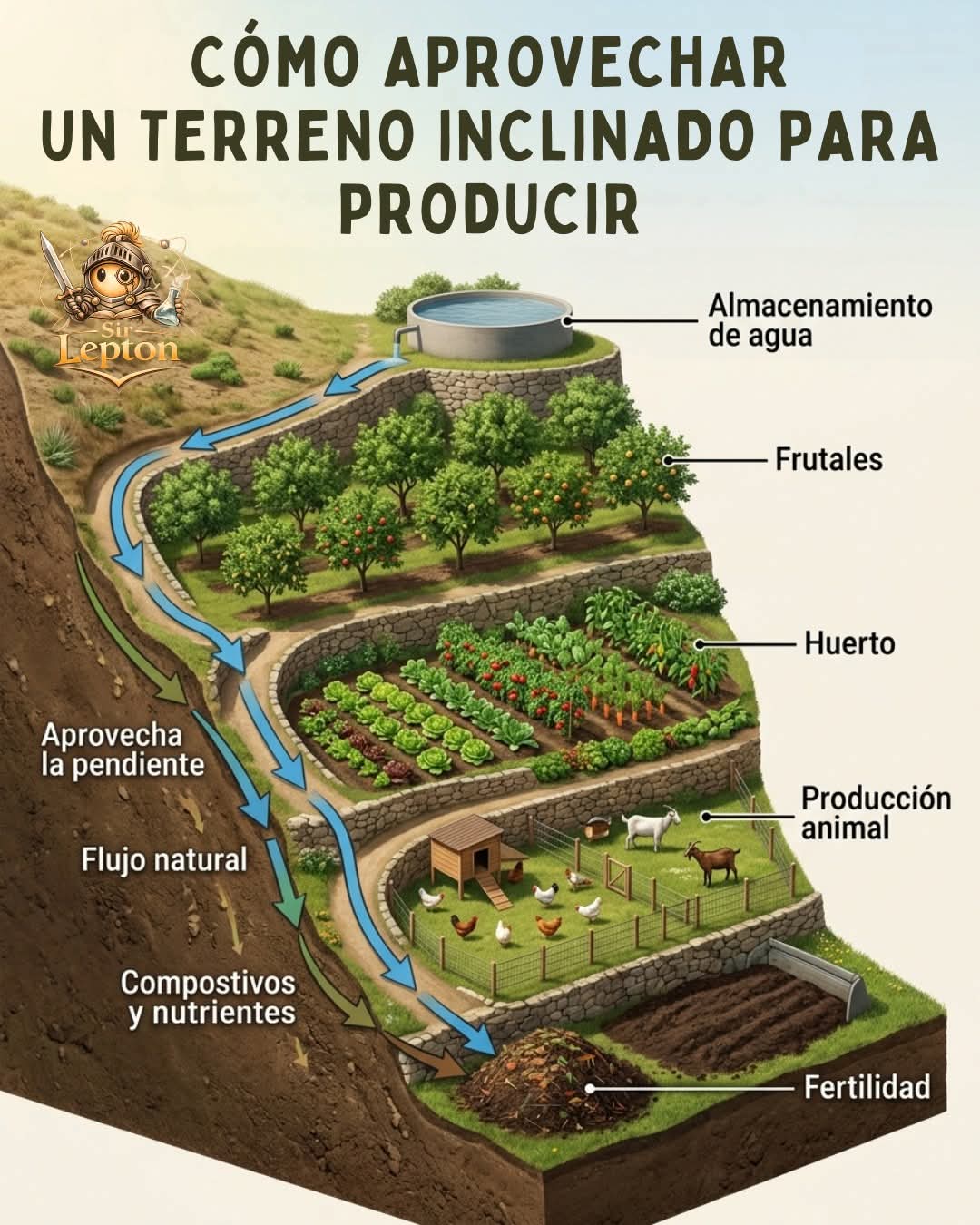 terreno, inclinado