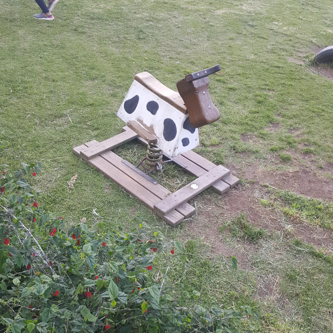 vaca, madera
