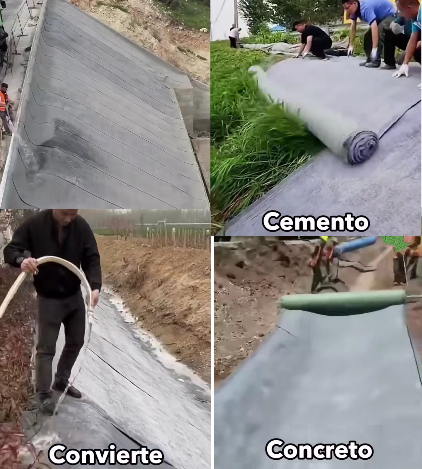 manta, cemento