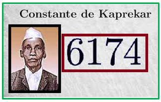 constante, kaprekar