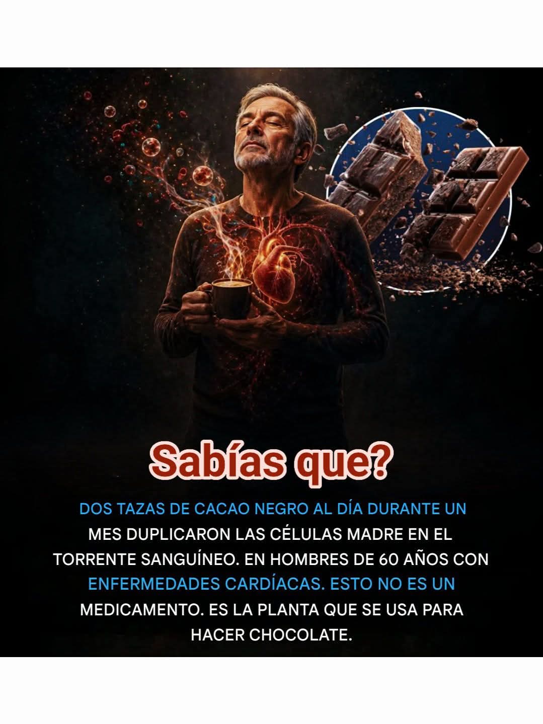 celulas, madre, chocolate