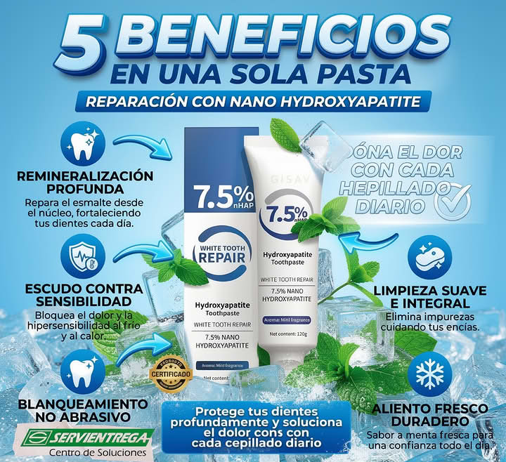 dientes, hidroxiapatita