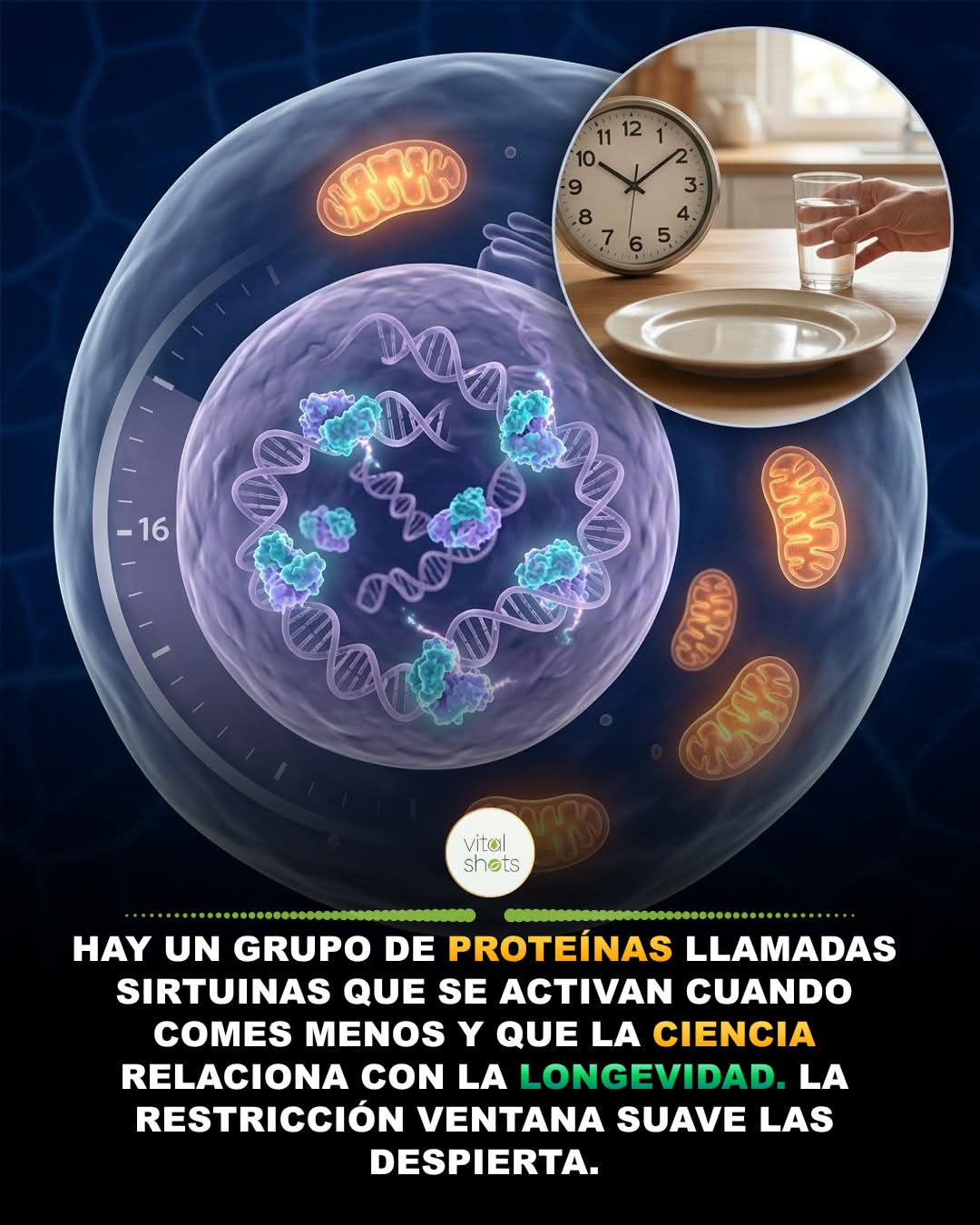 longevidad, sirtuinas