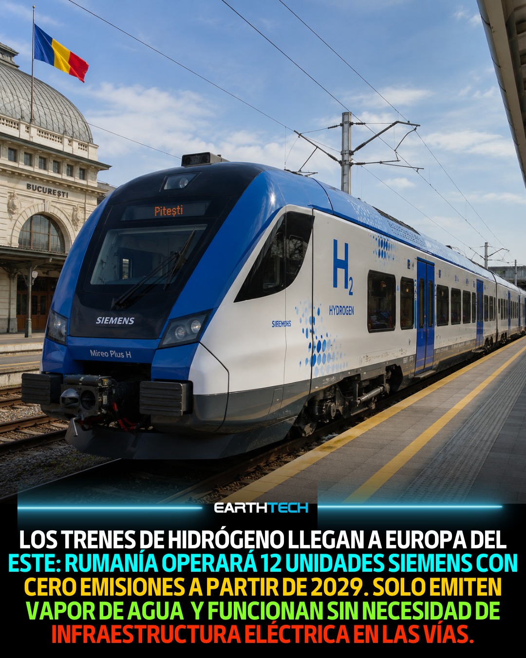 tren, hidrogeno