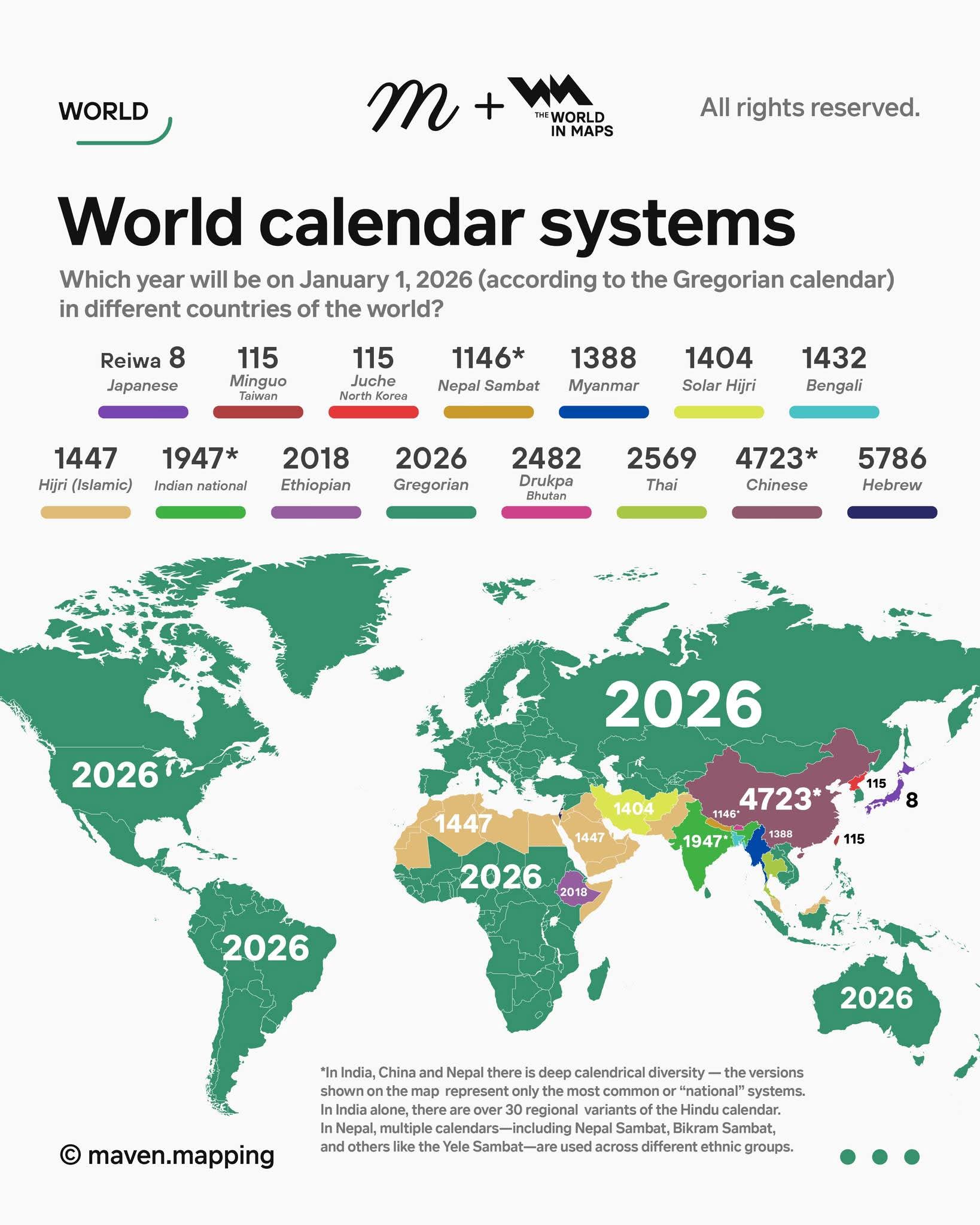 calendarios