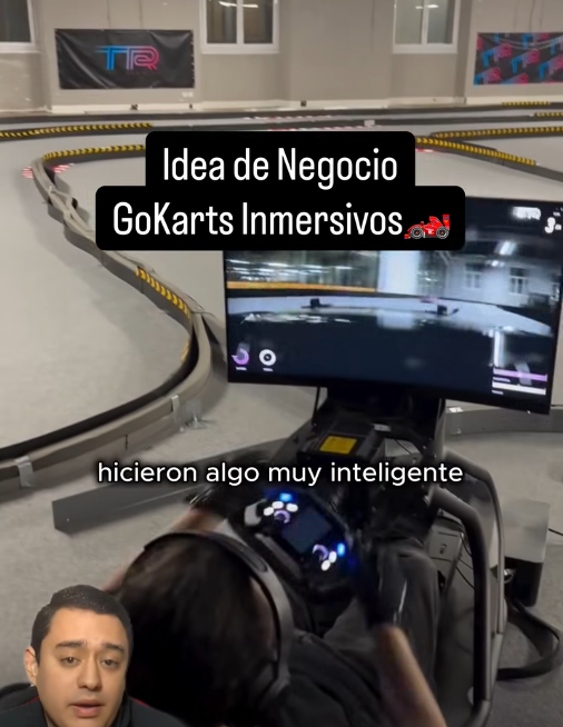 gokart, inmersivo