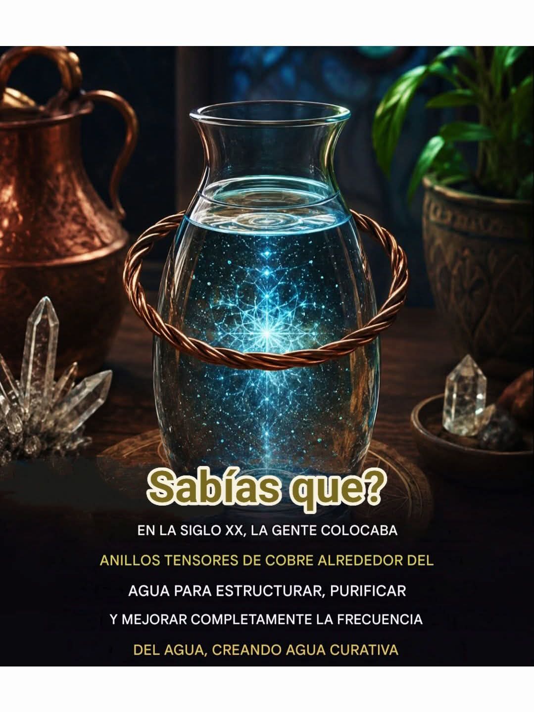 purificar, agua, cobre