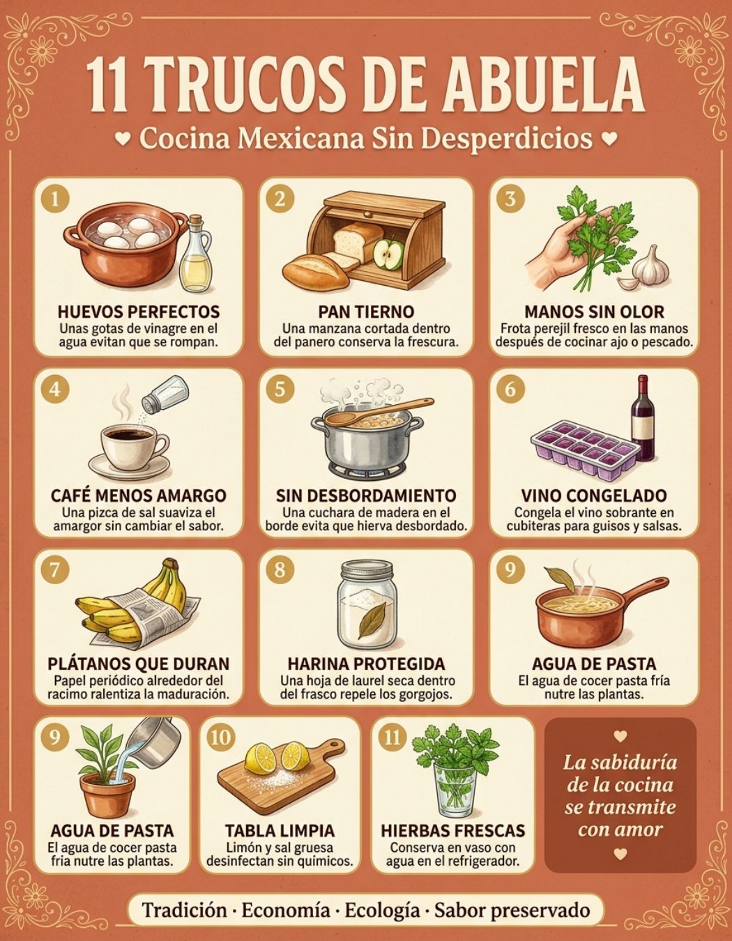 trucos, abuela