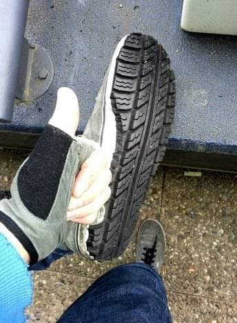 zapato, llantas